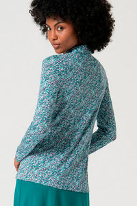 Camisa Kaal turquesa
