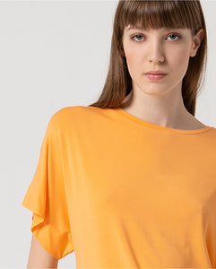 Camiseta elastica lica mandarina