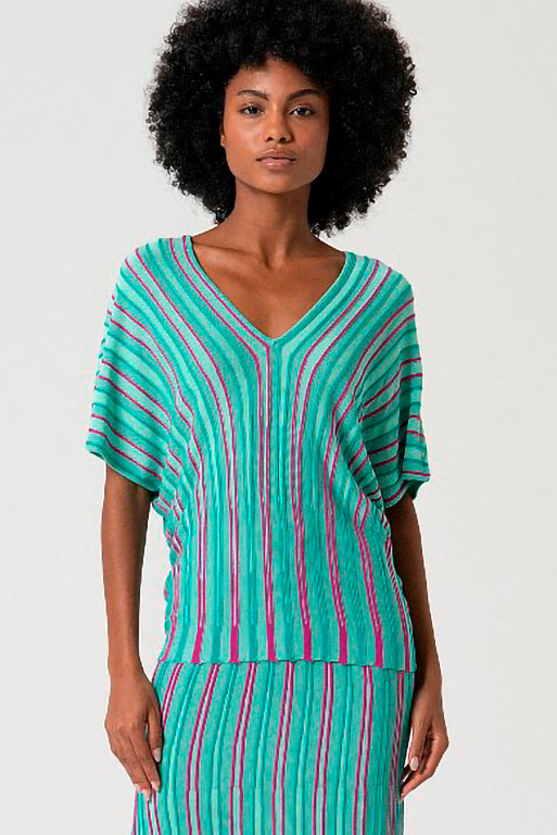 Jersey tais turquesa