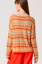 Cargar imagen en el visor de la galería, Jersey tricot taon naranja
