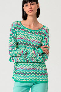 Jersey tricot taon turquesa