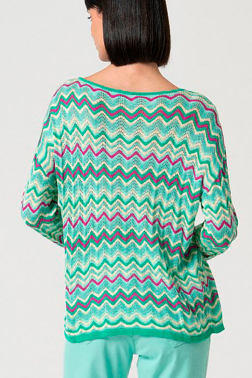 Jersey tricot taon turquesa