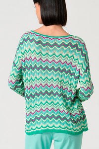 Jersey tricot taon turquesa