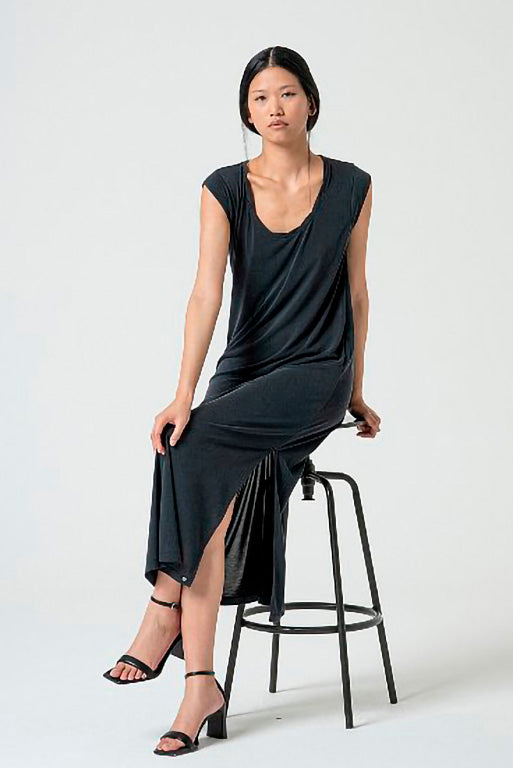 Vestido largo lixx negro