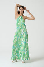 Cargar imagen en el visor de la galería, Vestido largo ryly verde
