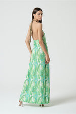 Cargar imagen en el visor de la galería, Vestido largo ryly verde
