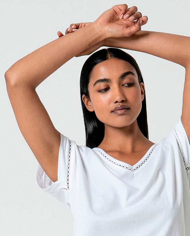 Camiseta tina blanco