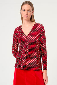 Blusa mevi rojo