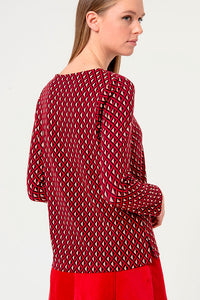 Blusa mevi rojo