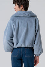 Cargar imagen en el visor de la galería, Bomber lape azul
