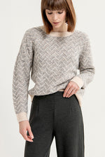 Cargar imagen en el visor de la galería, Pantalon flare gris oscuro
