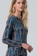 Cargar imagen en el visor de la galería, Vestido corto alfi azul
