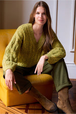 Cargar imagen en el visor de la galería, Jersey niar kaki
