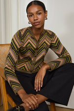 Cargar imagen en el visor de la galería, Cardigan niux verde
