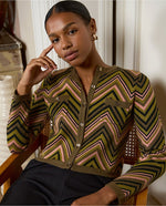 Cargar imagen en el visor de la galería, Cardigan niux verde
