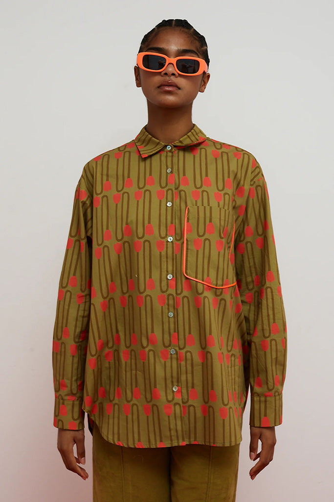 Camisa Boat oro