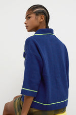 Cargar imagen en el visor de la galería, Cardigan Hope azul

