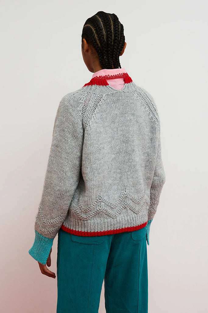 Jersey serpentine gris