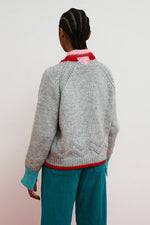 Cargar imagen en el visor de la galería, Jersey serpentine gris
