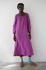 Cargar imagen en el visor de la galería, Vestido midi sorbete morado

