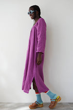 Cargar imagen en el visor de la galería, Vestido midi sorbete morado
