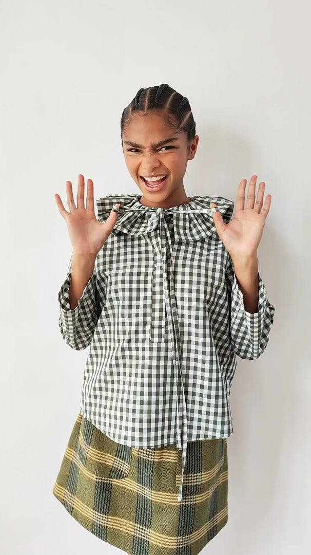 Camisa Heidi caqui